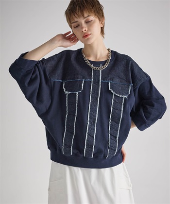 ATSURO TAYAMA 【unisex】七分袖デニムトップス_subthumb_19