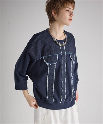 ATSURO TAYAMA 【unisex】七分袖デニムトップス_subthumb_20