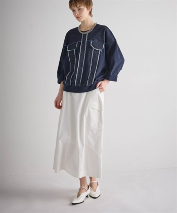 ATSURO TAYAMA 【unisex】七分袖デニムトップス_subthumb_21