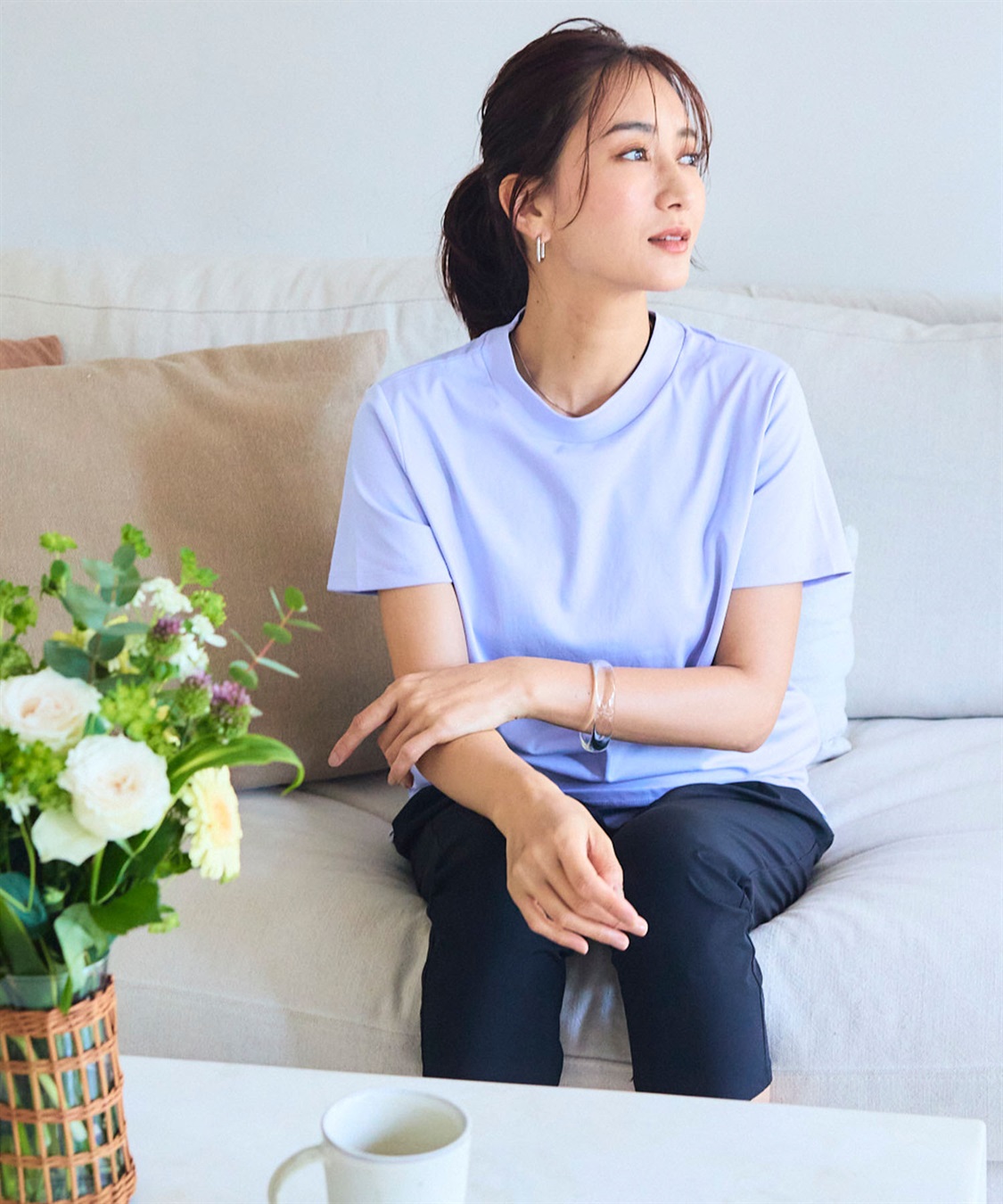 CROSS FUNCTION 《シワになりにくい・なめらか》正解ハイネックTシャツ【CF/クロスファンクション】_sub_7