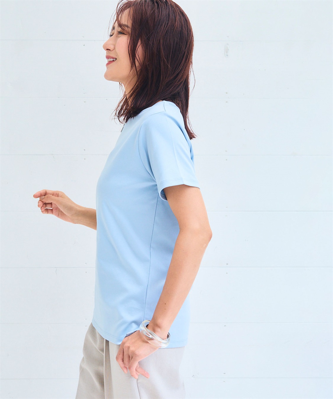 CROSS FUNCTION 《シワになりにくい・なめらか》正解クルーネックTシャツ【CF/クロスファンクション】_sub_23