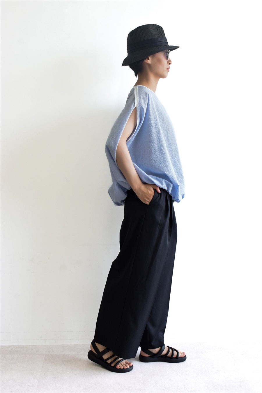ATSURO TAYAMA 裾絞りパイピングプルオーバー_sub_7