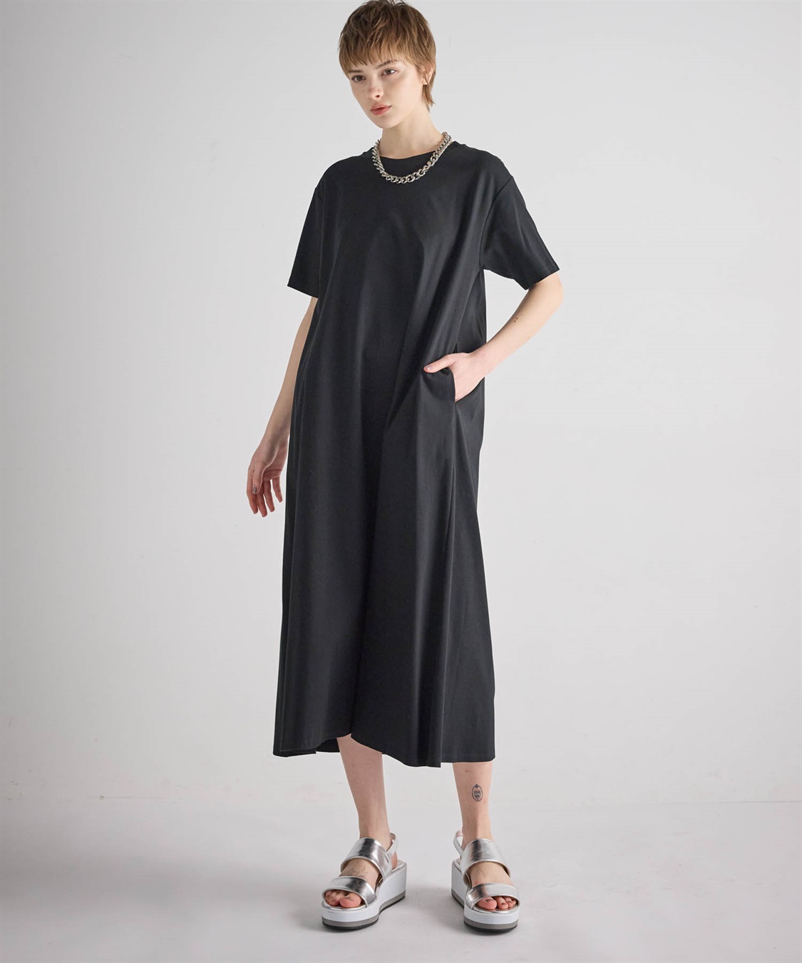 ATSURO TAYAMA シャーリングトップス×Tワンピース_sub_6