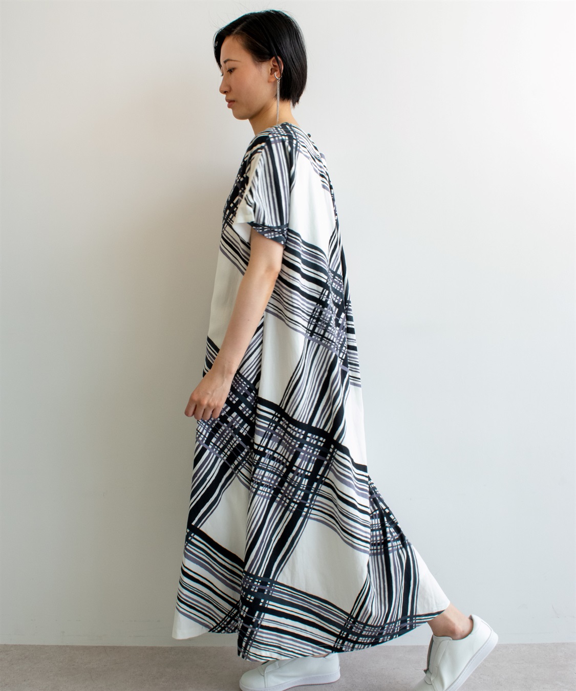 ATSURO TAYAMA バイヤスチェックワンピース_sub_2