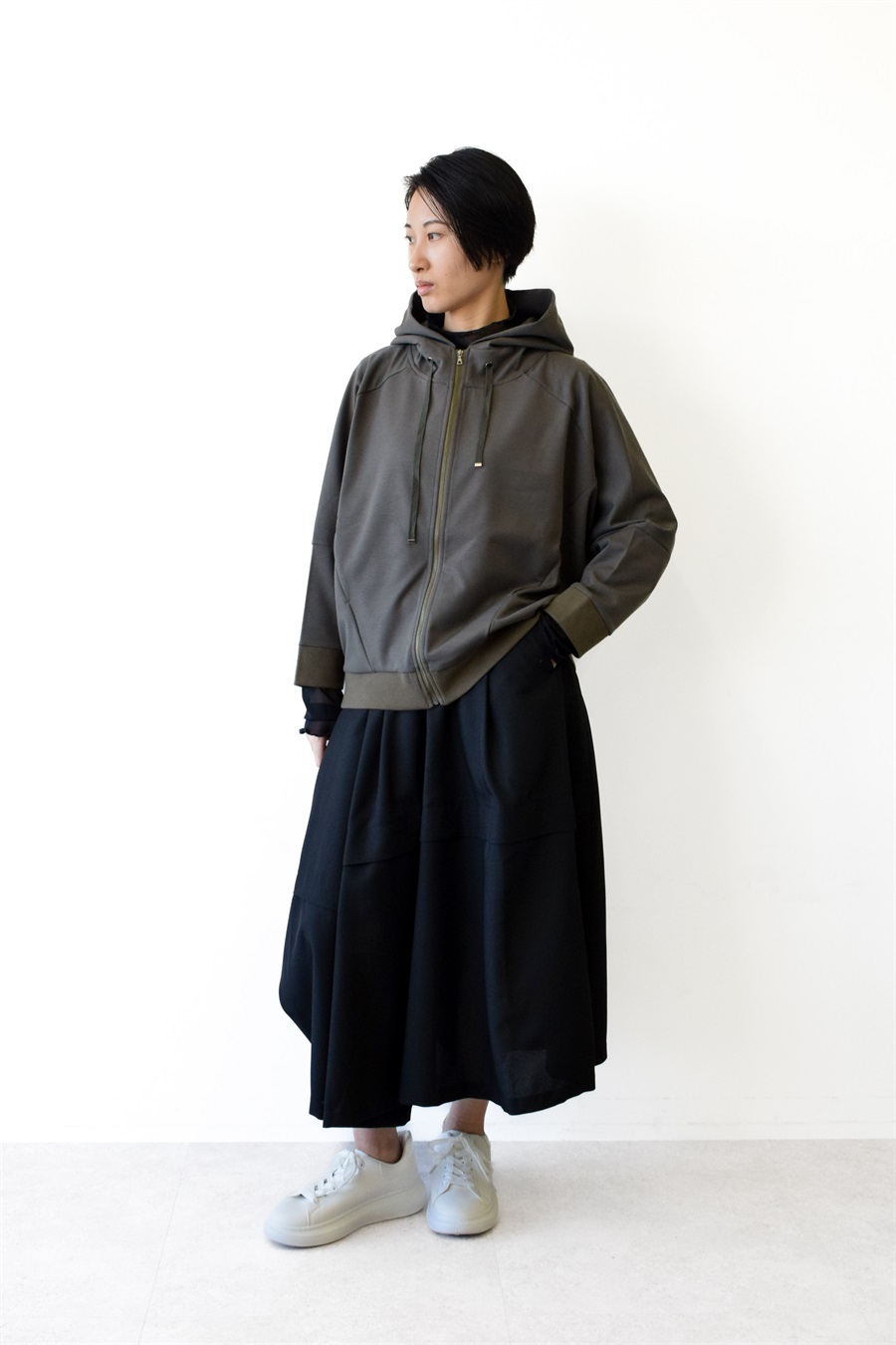 ATSURO TAYAMA 切り替えフレアスカート_sub_9