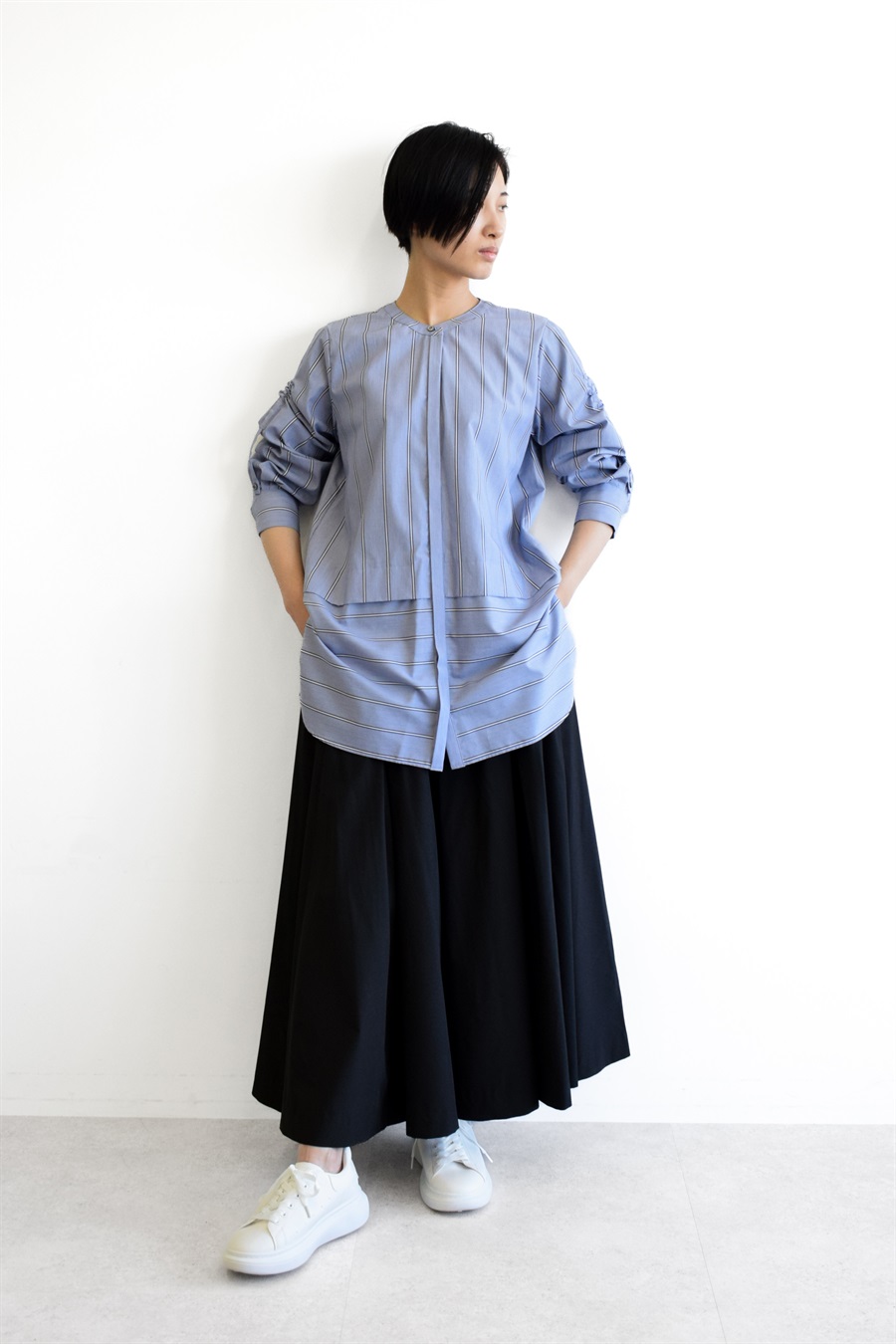 ATSURO TAYAMA 切り替えフレアスカート_sub_10