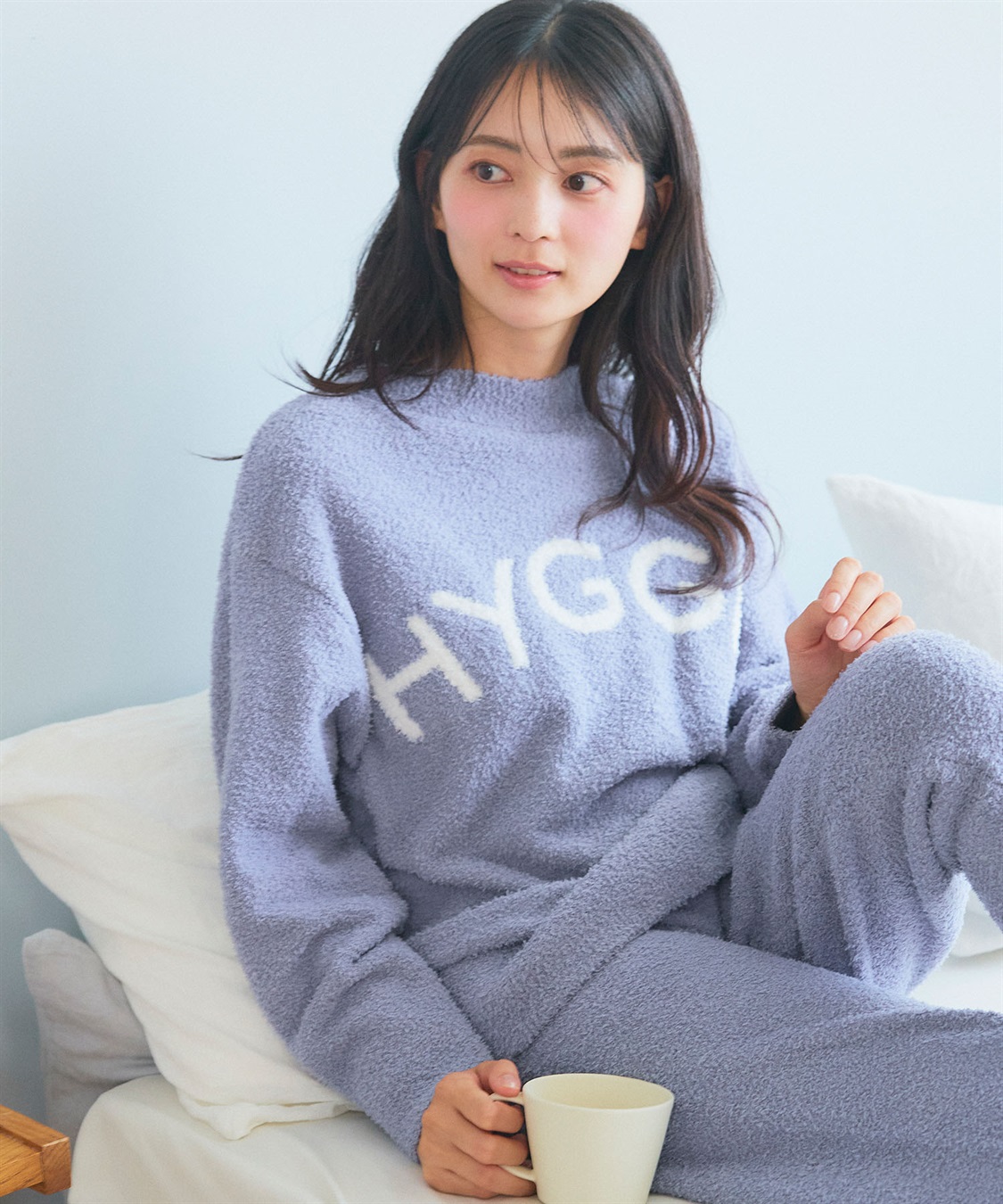 Life Style by cross marche 【LAFUKU/ラフク】もちふわマシュマロニットHYGGEロゴトップス/ルームウェア（上下別売り）_sub_6