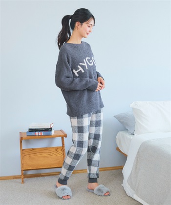 Life Style by cross marche 【LAFUKU/ラフク】もちふわマシュマロニットHYGGEロゴトップス/ルームウェア（上下別売り）_subthumb_10