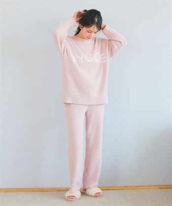 Life Style by cross marche 【LAFUKU/ラフク】もちふわマシュマロニットHYGGEロゴトップス/ルームウェア（上下別売り）_subthumb_23