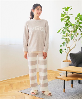 Life Style by cross marche 【LAFUKU/ラフク】もちふわマシュマロニットHYGGEロゴトップス/ルームウェア（上下別売り）_subthumb_24