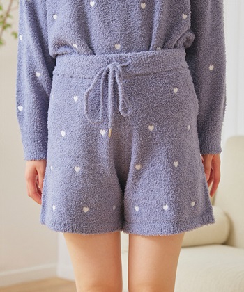 LAFUKU 【LAFUKU/ラフク】もちふわマシュマロニットハートドット刺繍ショートパンツ/ルームウェア（上下別売り）_subthumb_18