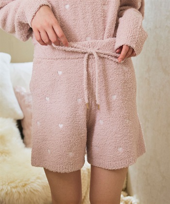 LAFUKU 【LAFUKU/ラフク】もちふわマシュマロニットハートドット刺繍ショートパンツ/ルームウェア（上下別売り）_subthumb_21