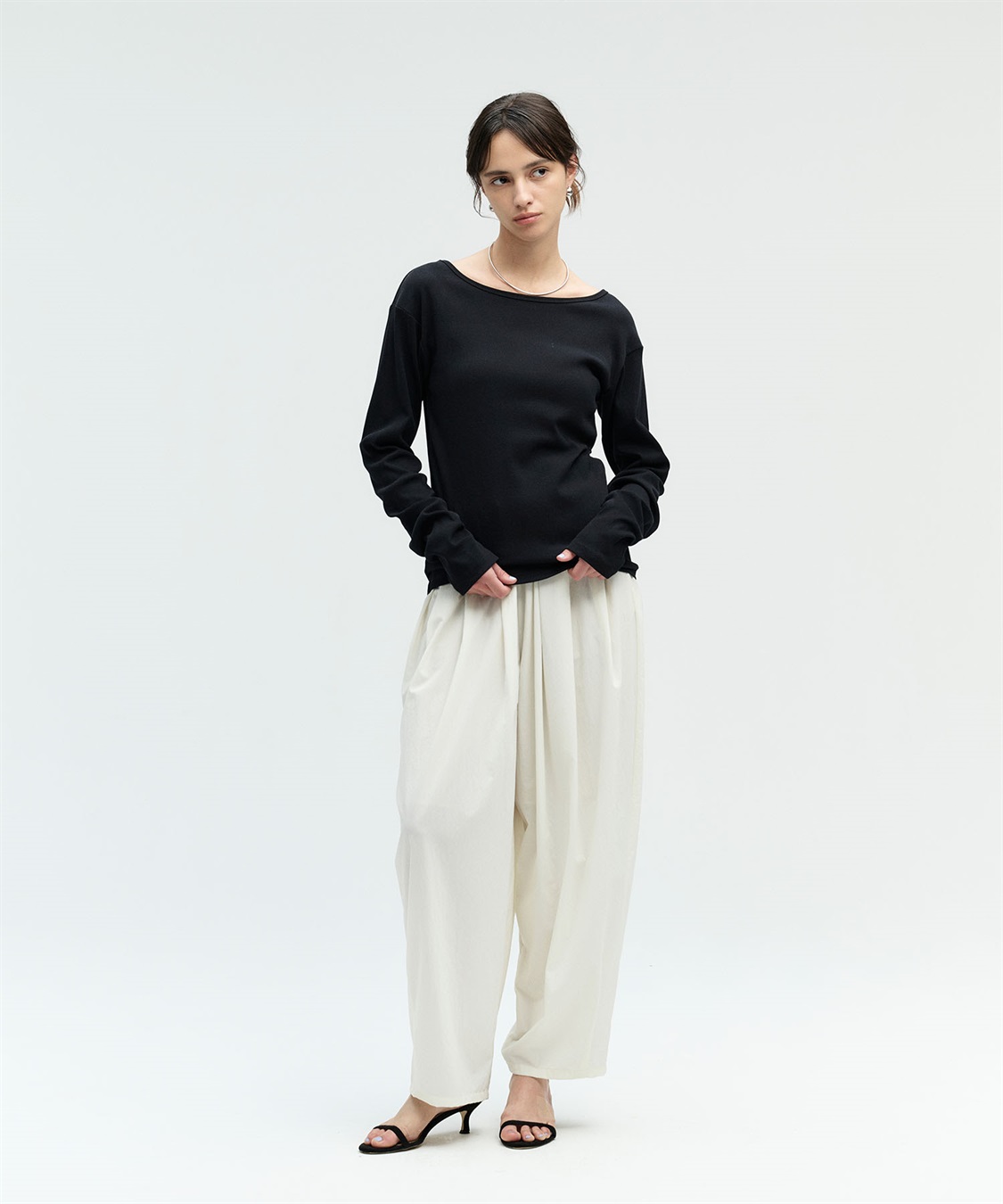 N.O.R.C テレコボートネックプルオーバー_sub_5