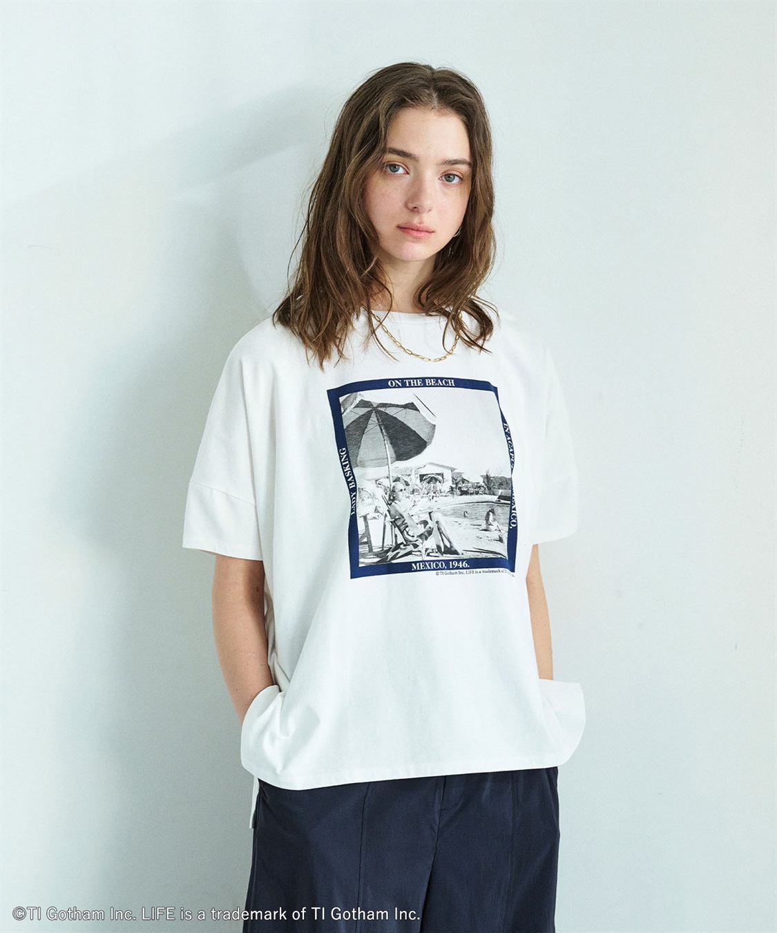 N.O.R.C 【LIFE PICTURE COLLECTION】ON THE BEACH Tシャツ_sub_2