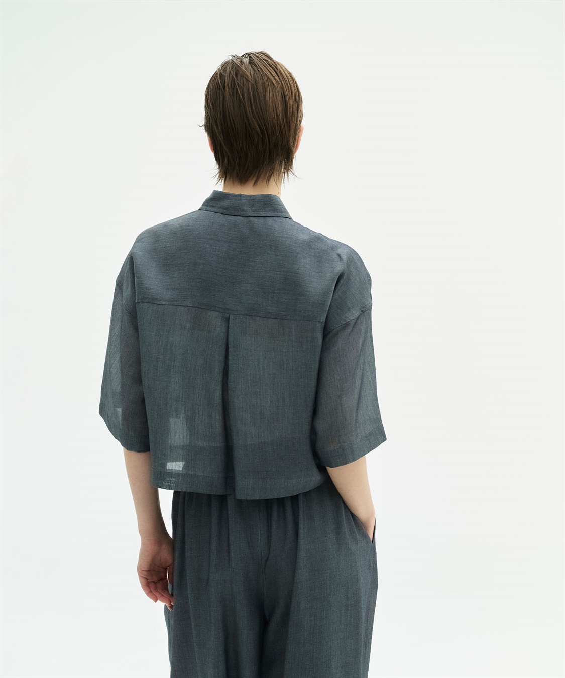 N.O.R.C シアーデニムCPOシャツ_sub_15