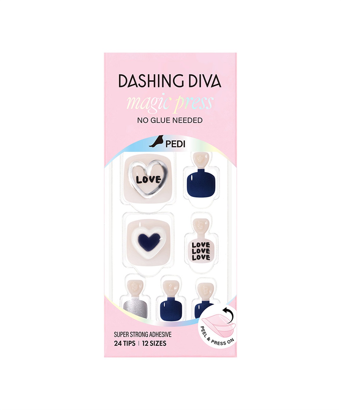 DASHING DIVA DASHING DIVA/ダッシングディバ magic press Love Love Love フットネイル_sub_6