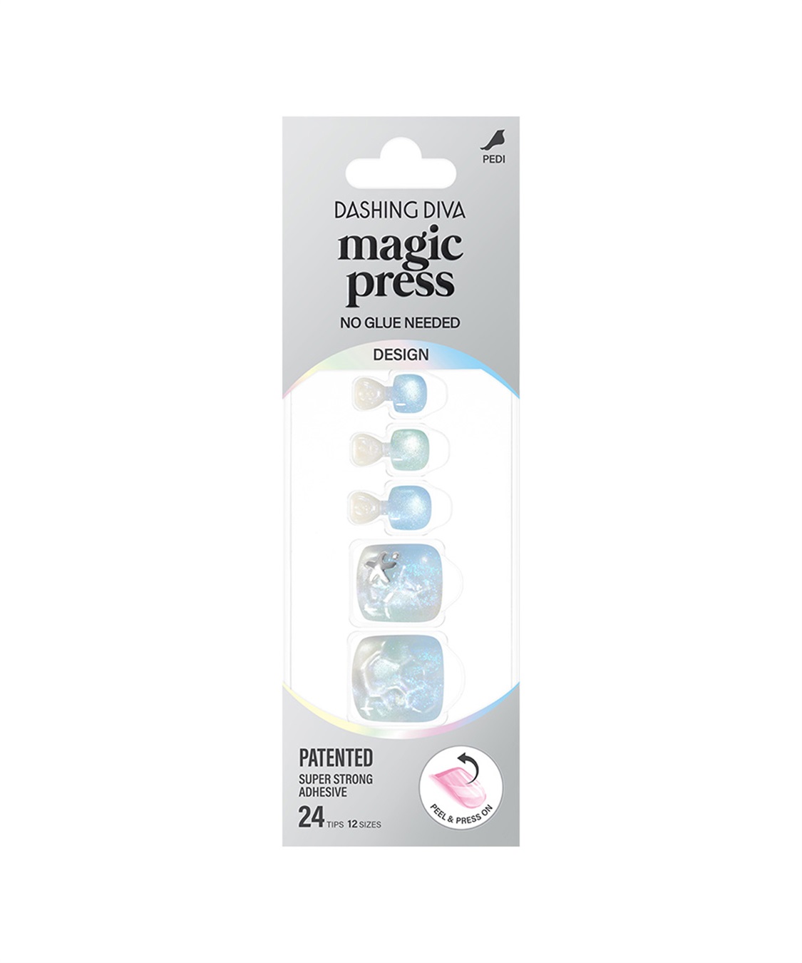 DASHING DIVA DASHING DIVA/ダッシングディバ magic press Blue Pulse フットネイル_sub_7