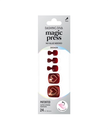 DASHING DIVA DASHING DIVA/ダッシングディバ magic press Dark Scarlet フットネイル_subthumb_7