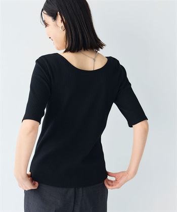 CROSS FUNCTION 《UVカット》エブ楽 前後2wayテレコ５分袖Tシャツ_subthumb_13
