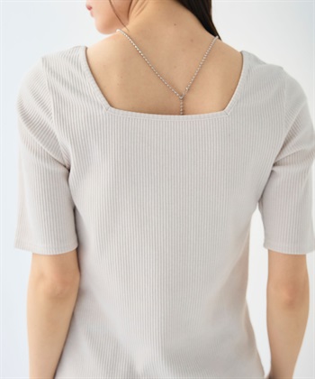 CROSS FUNCTION 《UVカット》エブ楽 前後2wayテレコ５分袖Tシャツ_subthumb_24