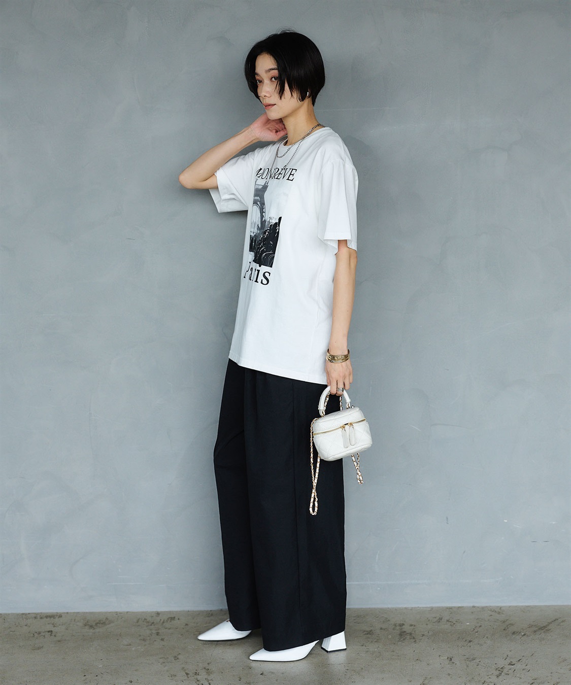 CROSS FUNCTION 《UV・接触冷感》エブ楽 ParisフォトプリントTシャツ_sub_6
