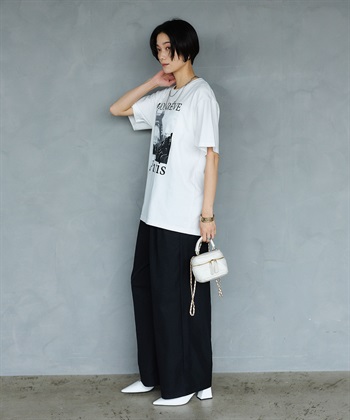 CROSS FUNCTION 《UV・接触冷感》エブ楽 ParisフォトプリントTシャツ_subthumb_6