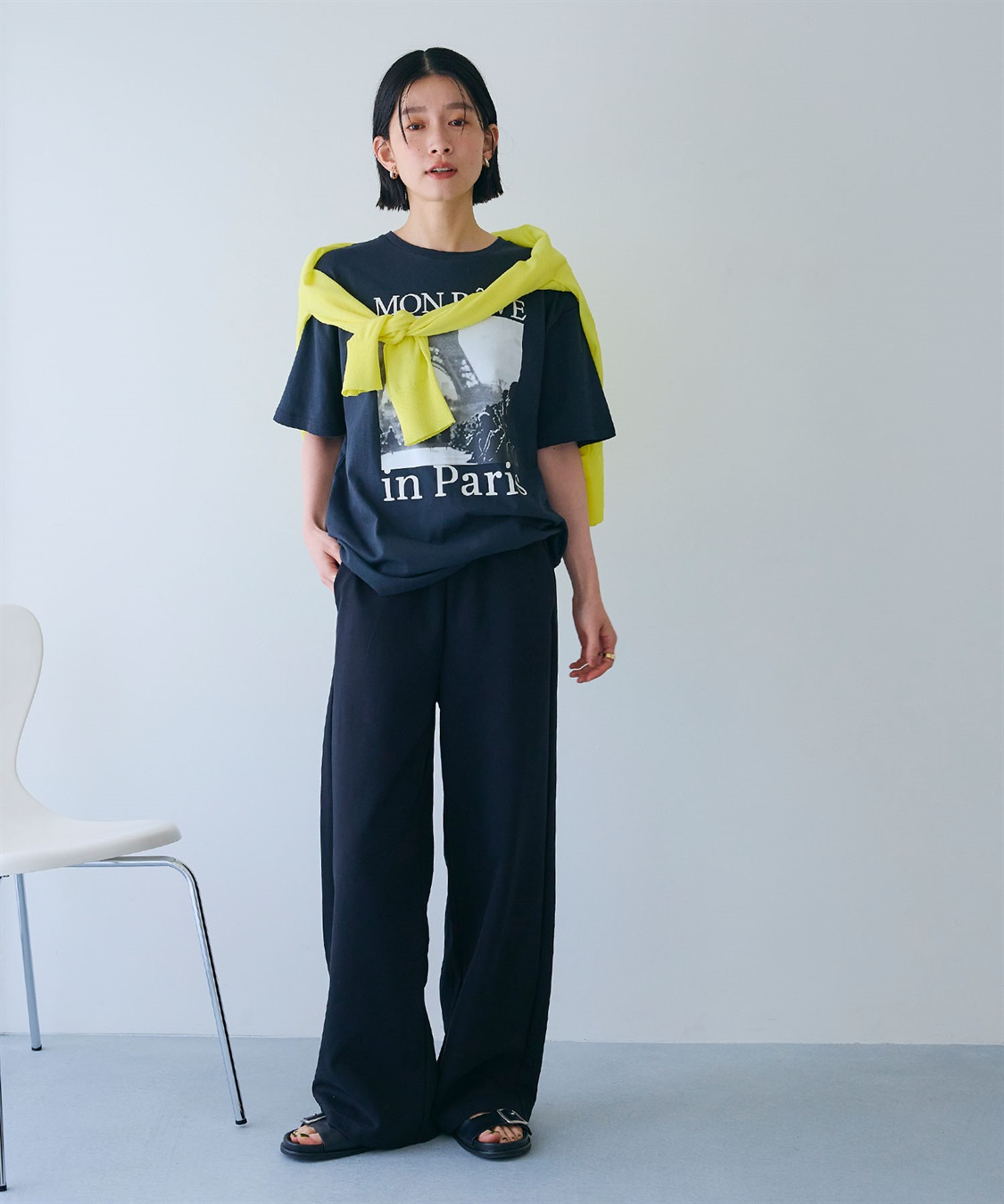 CROSS FUNCTION 《UV・接触冷感》エブ楽 ParisフォトプリントTシャツ_sub_21