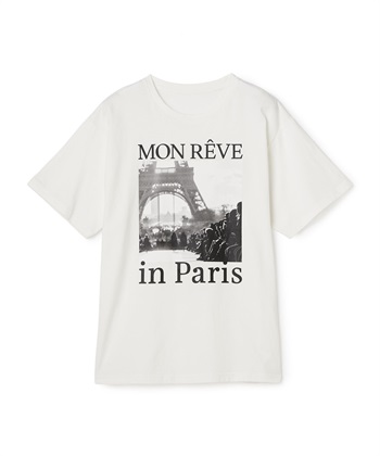 CROSS FUNCTION 《UV・接触冷感》エブ楽 ParisフォトプリントTシャツ_subthumb_25