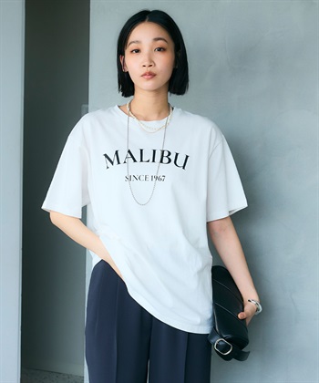CROSS FUNCTION 《UV・接触冷感》エブ楽 MALIBUロゴデザインTシャツ_subthumb_2
