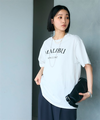 CROSS FUNCTION 《UV・接触冷感》エブ楽 MALIBUロゴデザインTシャツ_subthumb_3