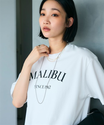 CROSS FUNCTION 《UV・接触冷感》エブ楽 MALIBUロゴデザインTシャツ_subthumb_6