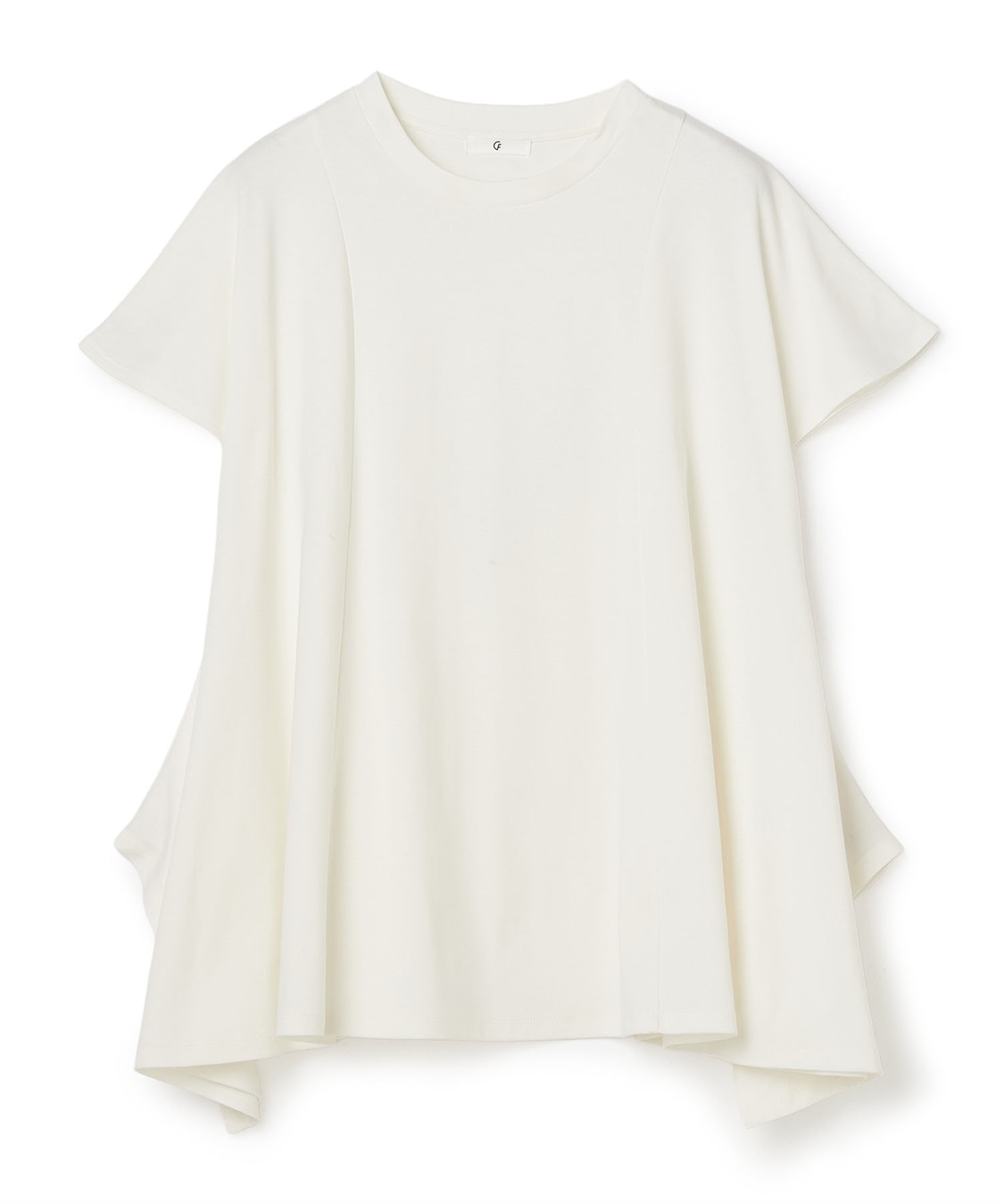 CROSS FUNCTION 《汗染み防止》エブ楽 天竺アシメトリーデザインTシャツ_sub_26