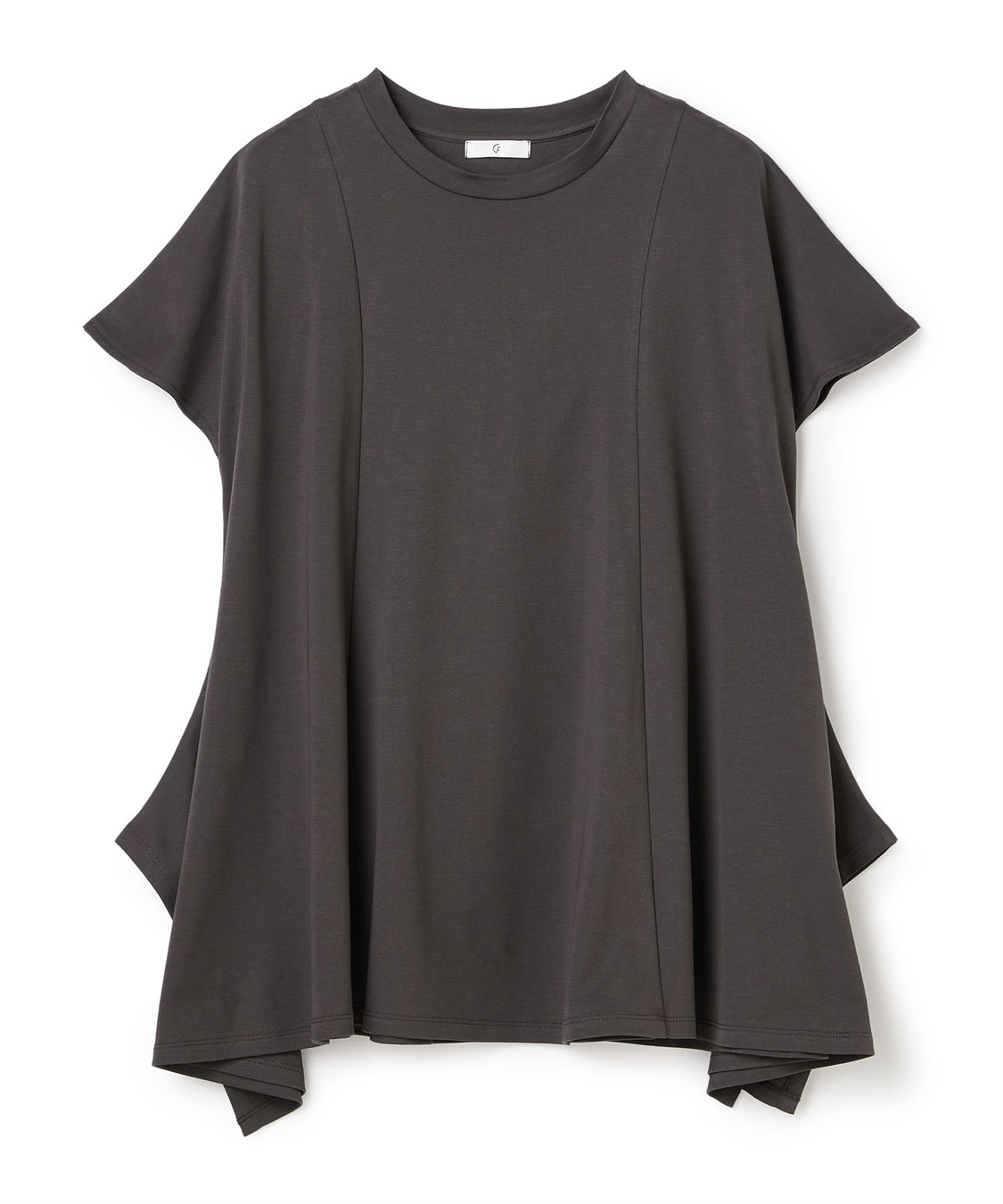 CROSS FUNCTION 《汗染み防止》エブ楽 天竺アシメトリーデザインTシャツ_sub_27