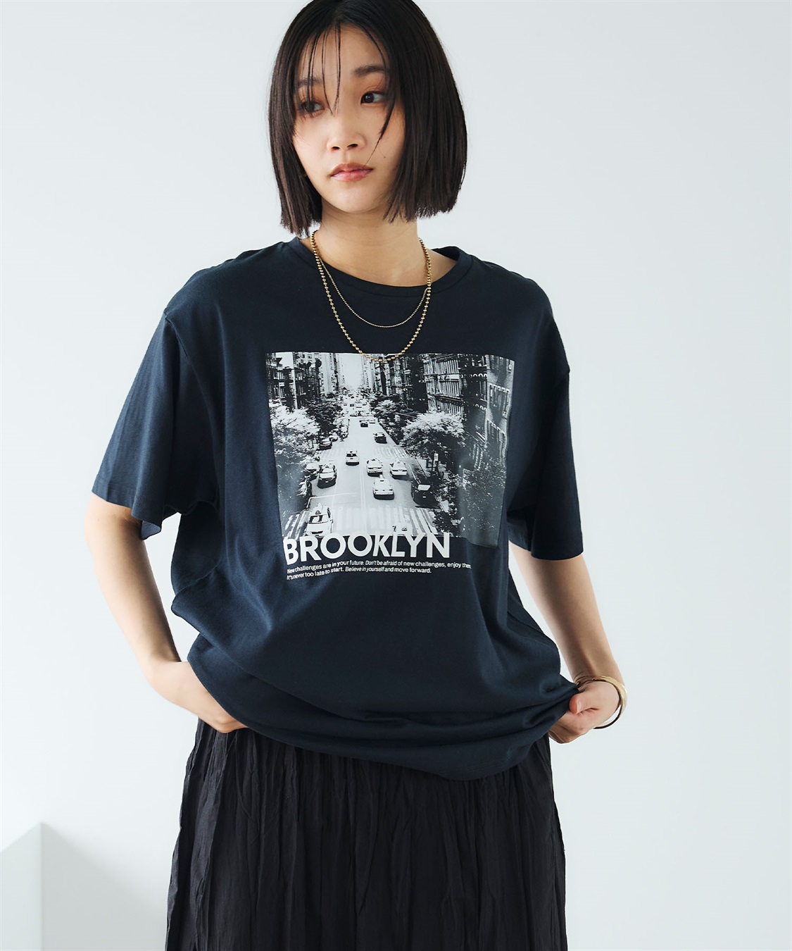 CROSS FUNCTION 《UV・接触冷感》エブ楽 BrooklynフォトプリントTシャツ_sub_16