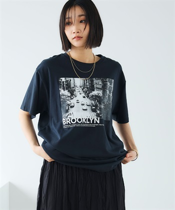 CROSS FUNCTION 《UV・接触冷感》エブ楽 BrooklynフォトプリントTシャツ_subthumb_16
