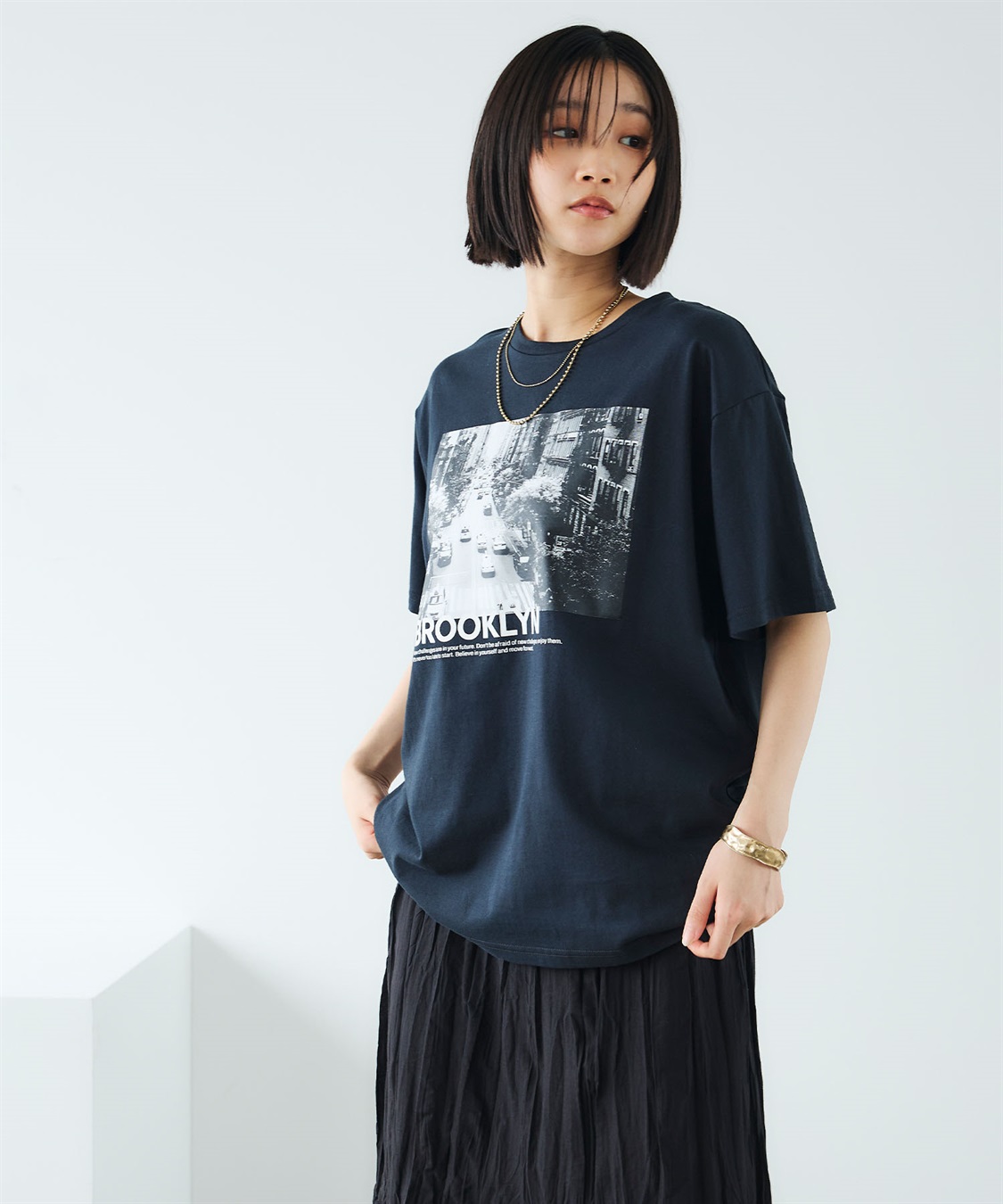 CROSS FUNCTION 《UV・接触冷感》エブ楽 BrooklynフォトプリントTシャツ_sub_17