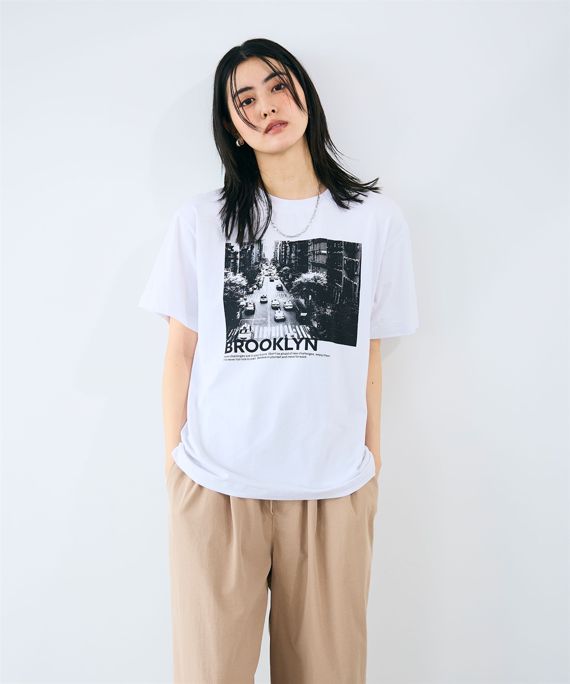 CROSS FUNCTION 《UV・接触冷感》エブ楽 BrooklynフォトプリントTシャツ_sub_23