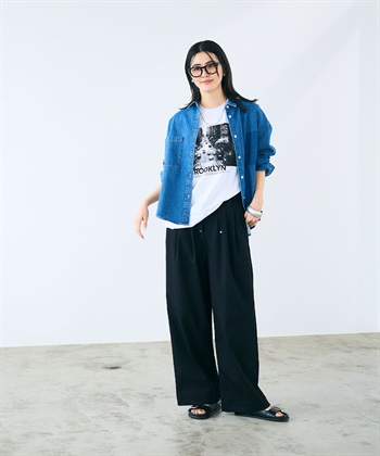 CROSS FUNCTION 《UV・接触冷感》エブ楽 BrooklynフォトプリントTシャツ_subthumb_24