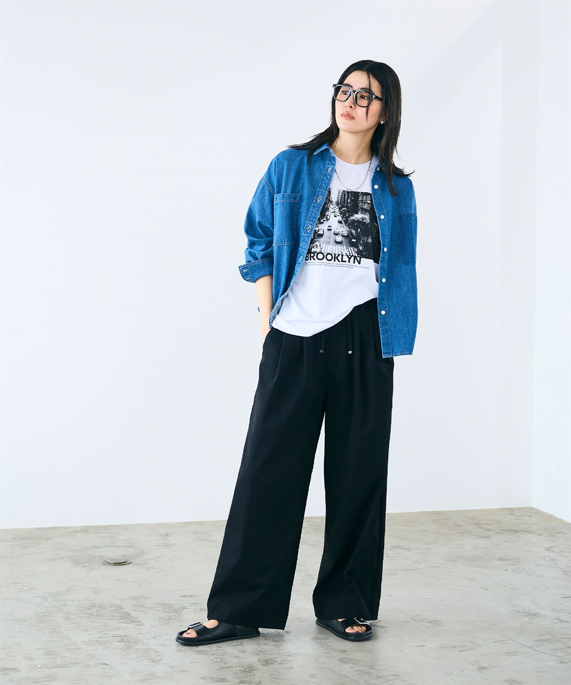 CROSS FUNCTION 《UV・接触冷感》エブ楽 BrooklynフォトプリントTシャツ_sub_26