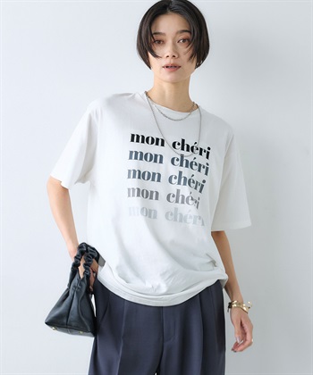 CROSS FUNCTION 《UV・接触冷感》エブ楽 ロゴプリントTシャツ_subthumb_2