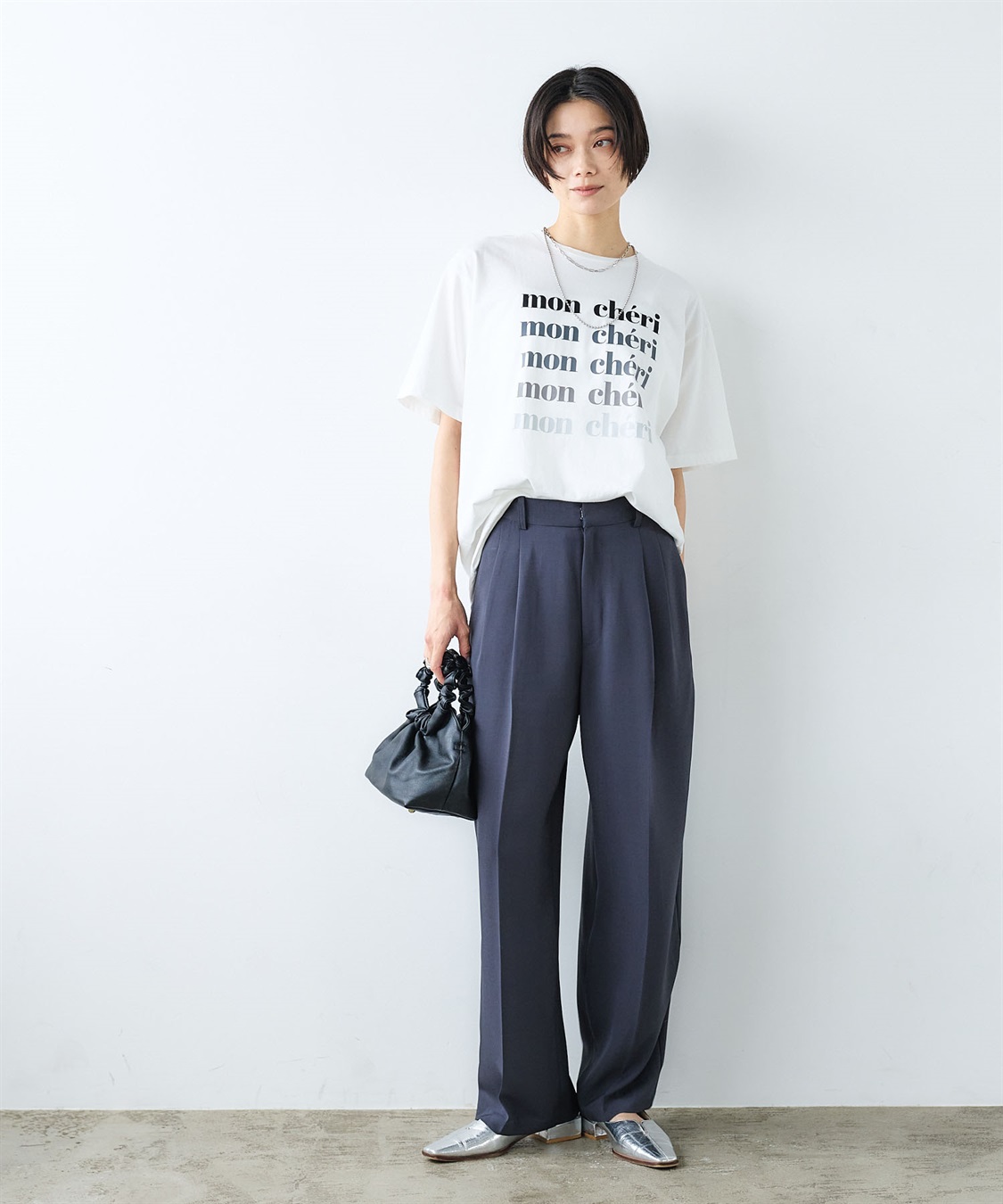 CROSS FUNCTION 《UV・接触冷感》エブ楽 ロゴプリントTシャツ_sub_6