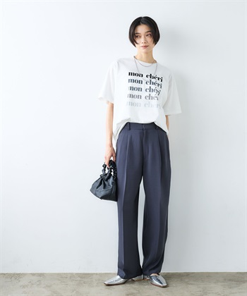 CROSS FUNCTION 《UV・接触冷感》エブ楽 ロゴプリントTシャツ_subthumb_6