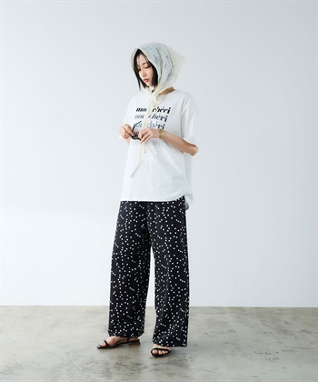 CROSS FUNCTION 《UV・接触冷感》エブ楽 ロゴプリントTシャツ_subthumb_12