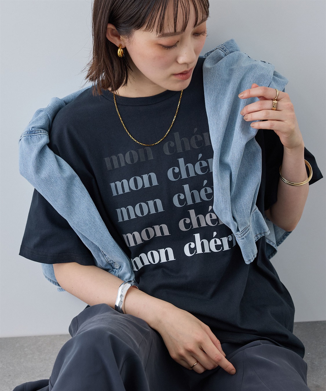 CROSS FUNCTION 《UV・接触冷感》エブ楽 ロゴプリントTシャツ_sub_14