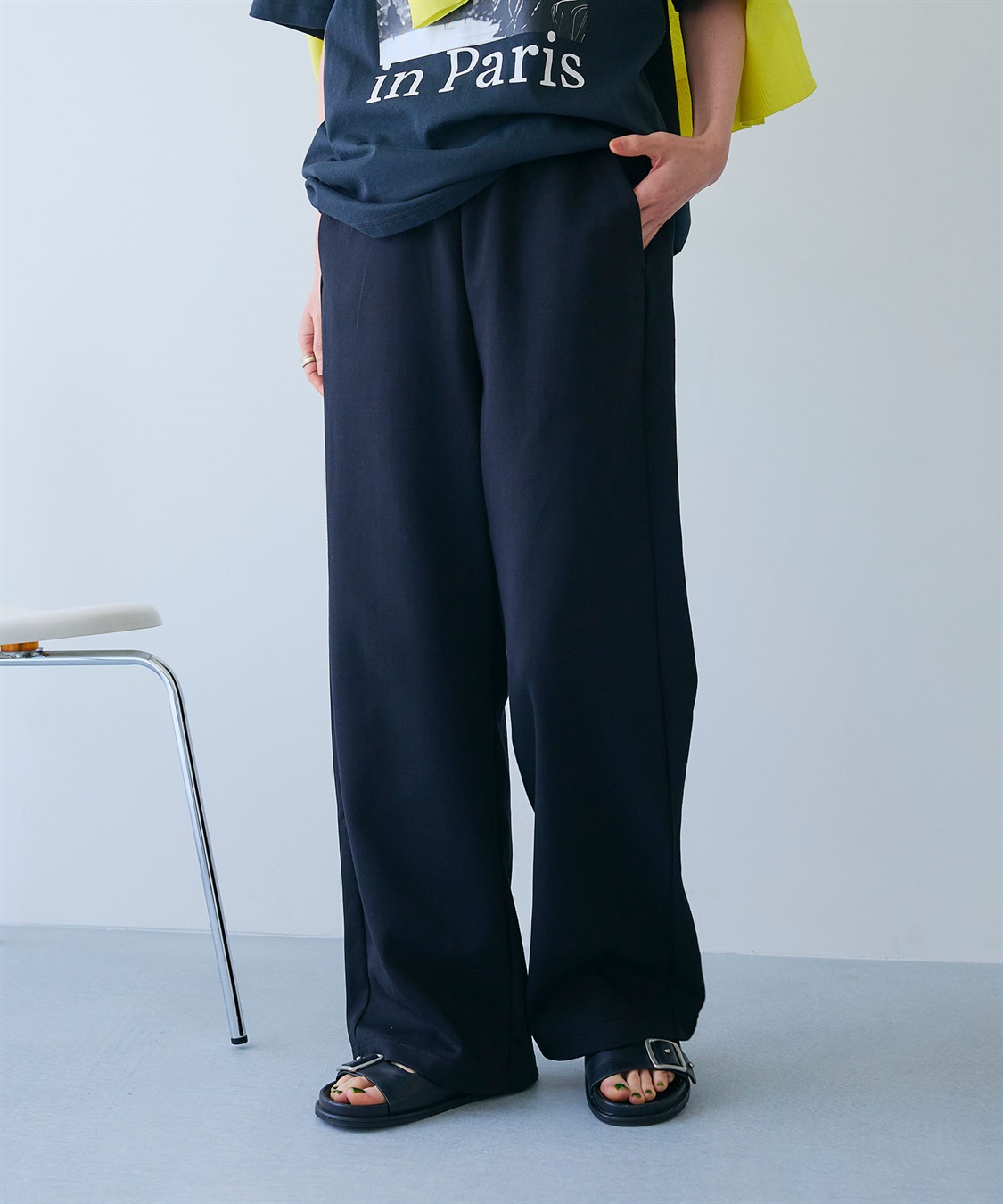 CROSS FUNCTION 《ストレッチ》スウェットワイドパンツ_sub_14