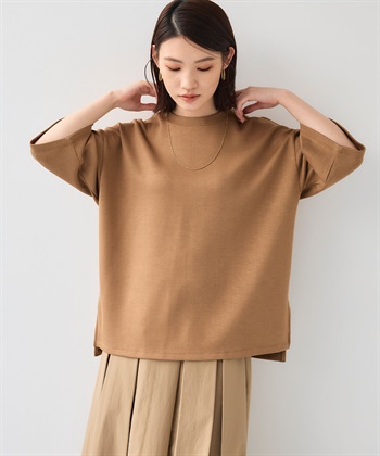 CROSS FUNCTION 《UV/接触冷感》エブ楽 なめらかダンボール ビッグシルエットTシャツ_subthumb_21