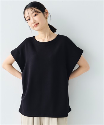 CROSS FUNCTION 《UV/接触冷感》エブ楽 なめらかダンボール フレンチスリーブドルマンTシャツ_subthumb_10