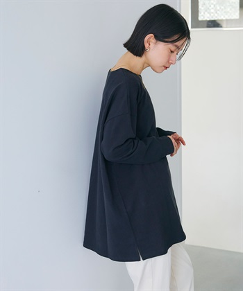 CROSS FUNCTION 《よれにくい》オーバーサイズコットンロングスリーブTシャツ_subthumb_17