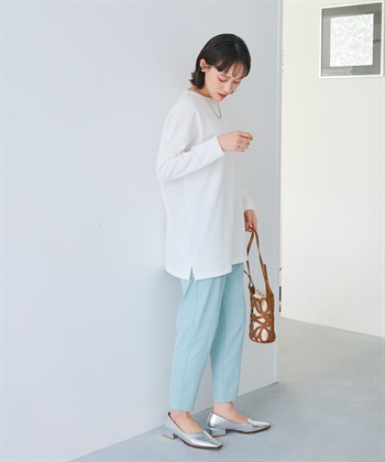 CROSS FUNCTION 《よれにくい》オーバーサイズコットンロングスリーブTシャツ_subthumb_26
