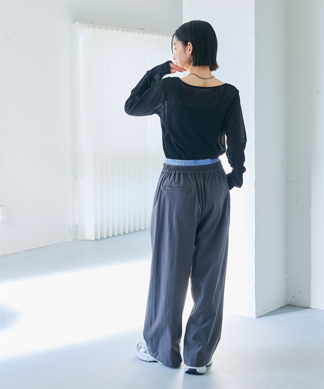 CROSS FUNCTION 《接触冷感》エブ楽 シアーリブロングTシャツ_sub_23